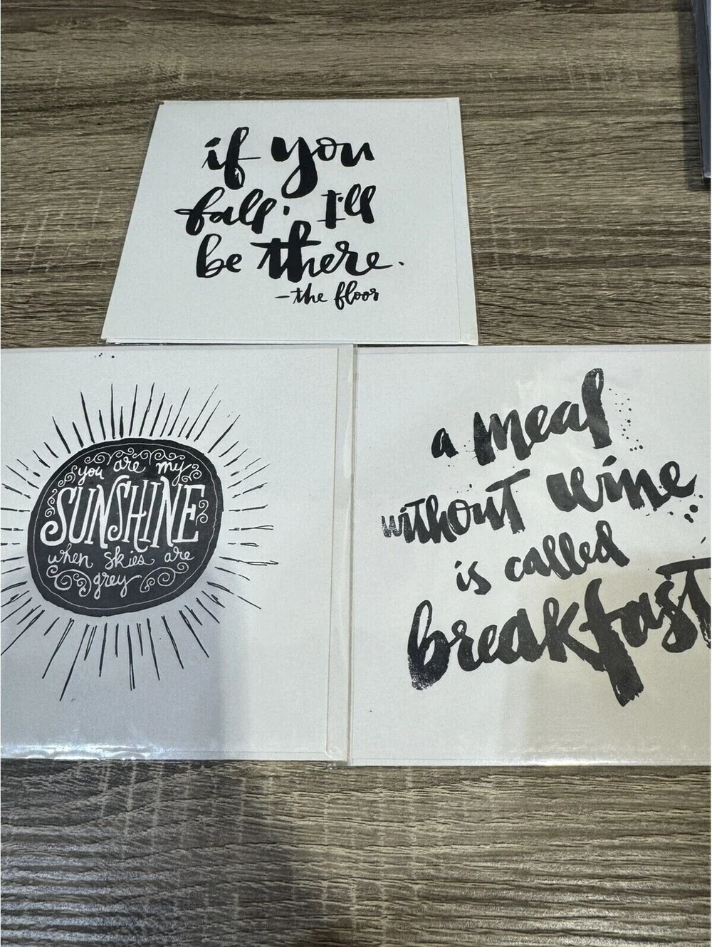 RARE Matthew Taylor Wilson Lot Of Three Greeting Cards. NWT. Made In UK